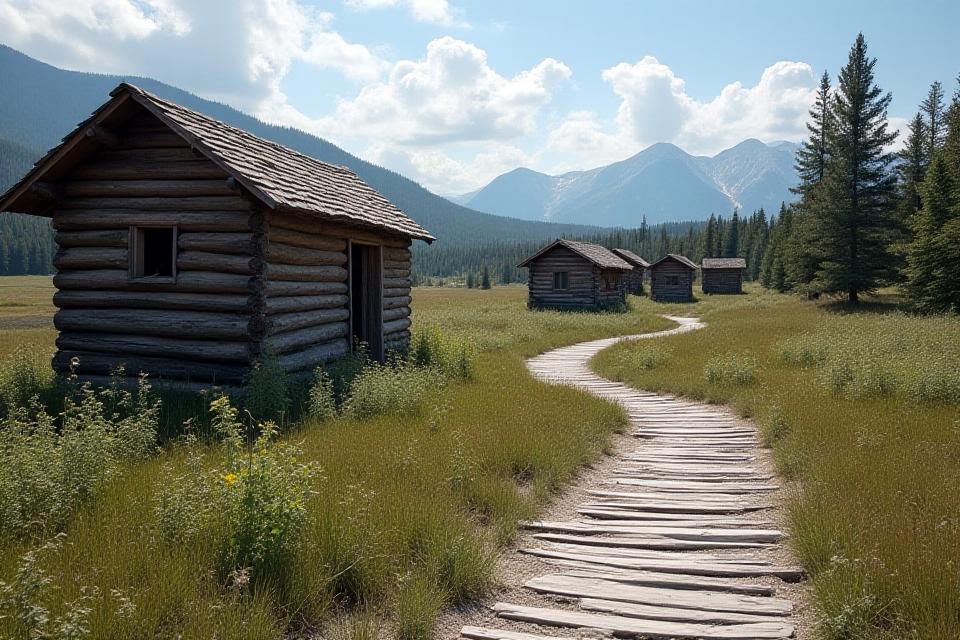 Historic Fur Trade Trail Site in Alberta