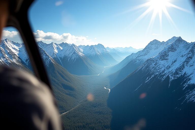 Private Helicopter Tour Over Canadian Rockies